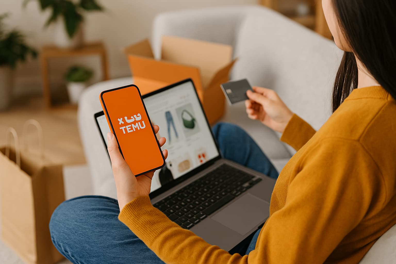 Accesibilitatea produselor pe Temu