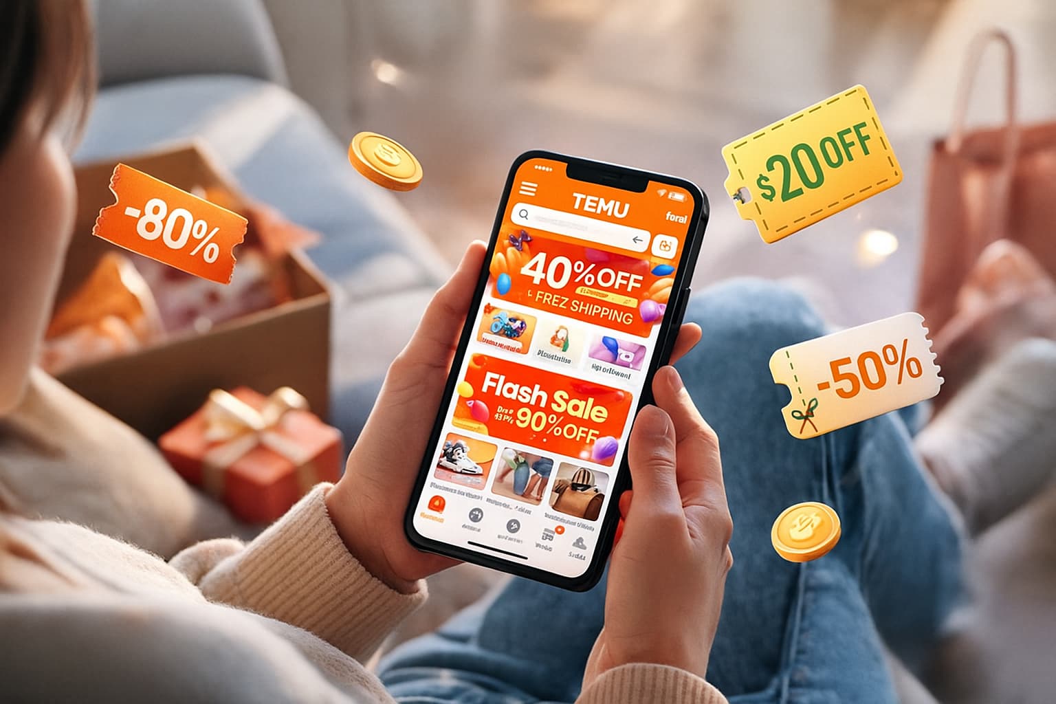 Ce sunt cele mai noi coduri promoționale Temu și cum funcționează