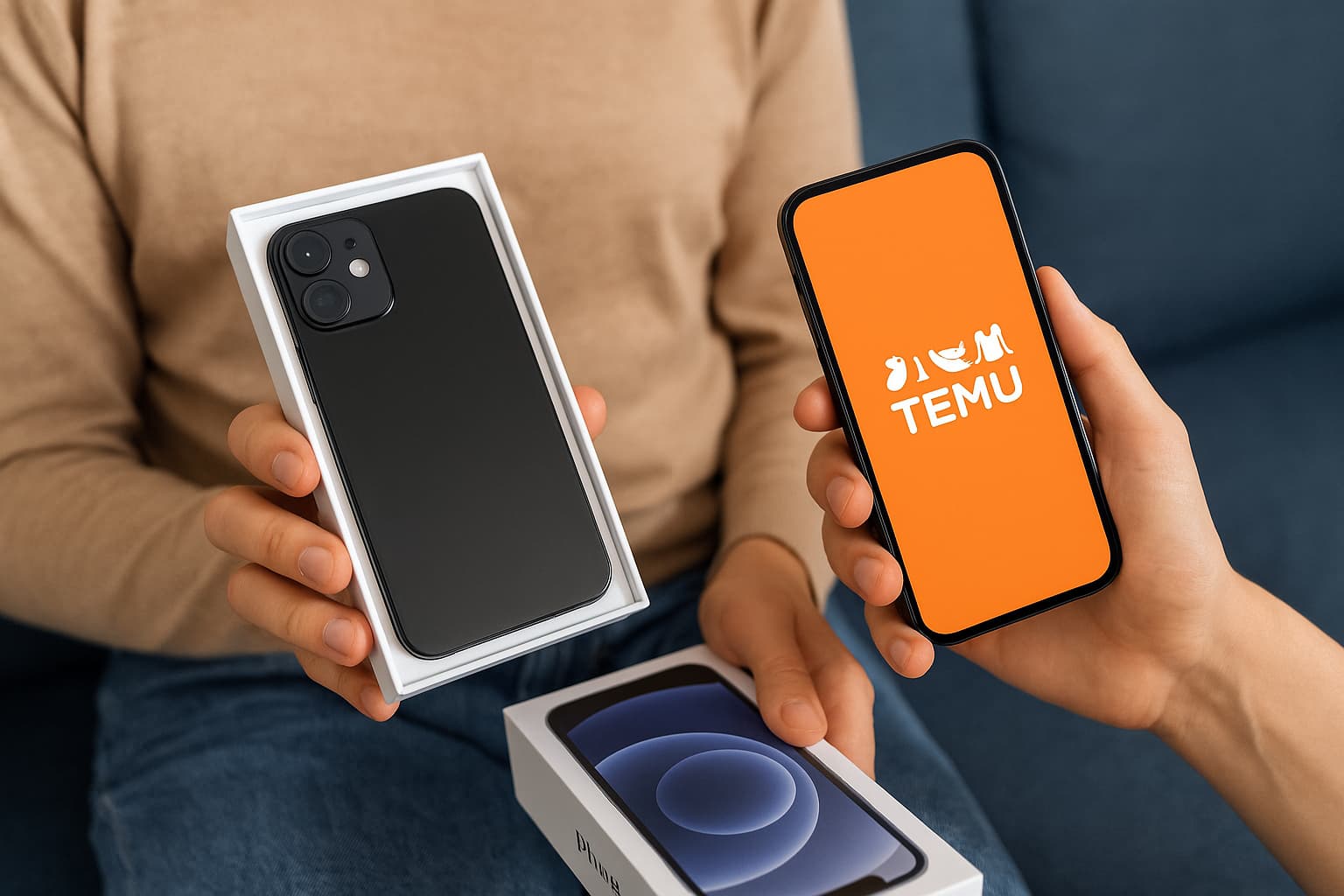 Avantajele atunci când alegi să cumpără telefoane inteligente pe Temu