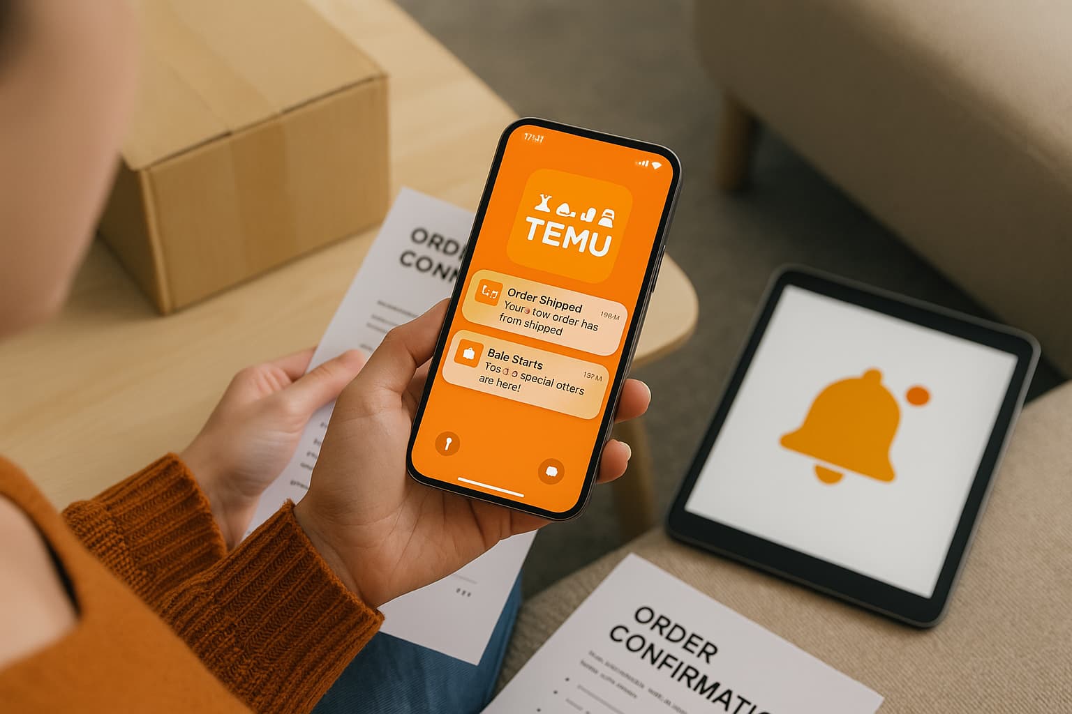 Rolul notificărilor de comenzi și oferte Temu în experiența utilizatorilor