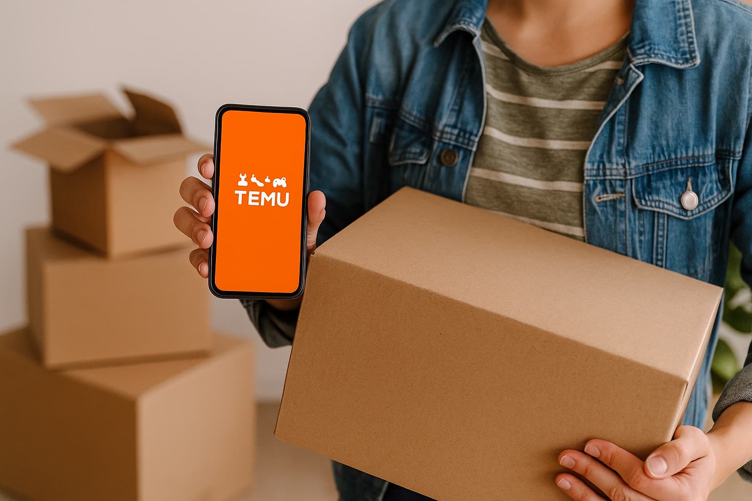 Cum funcționează opțiunile de livrare internațională Temu în cadrul aplicației