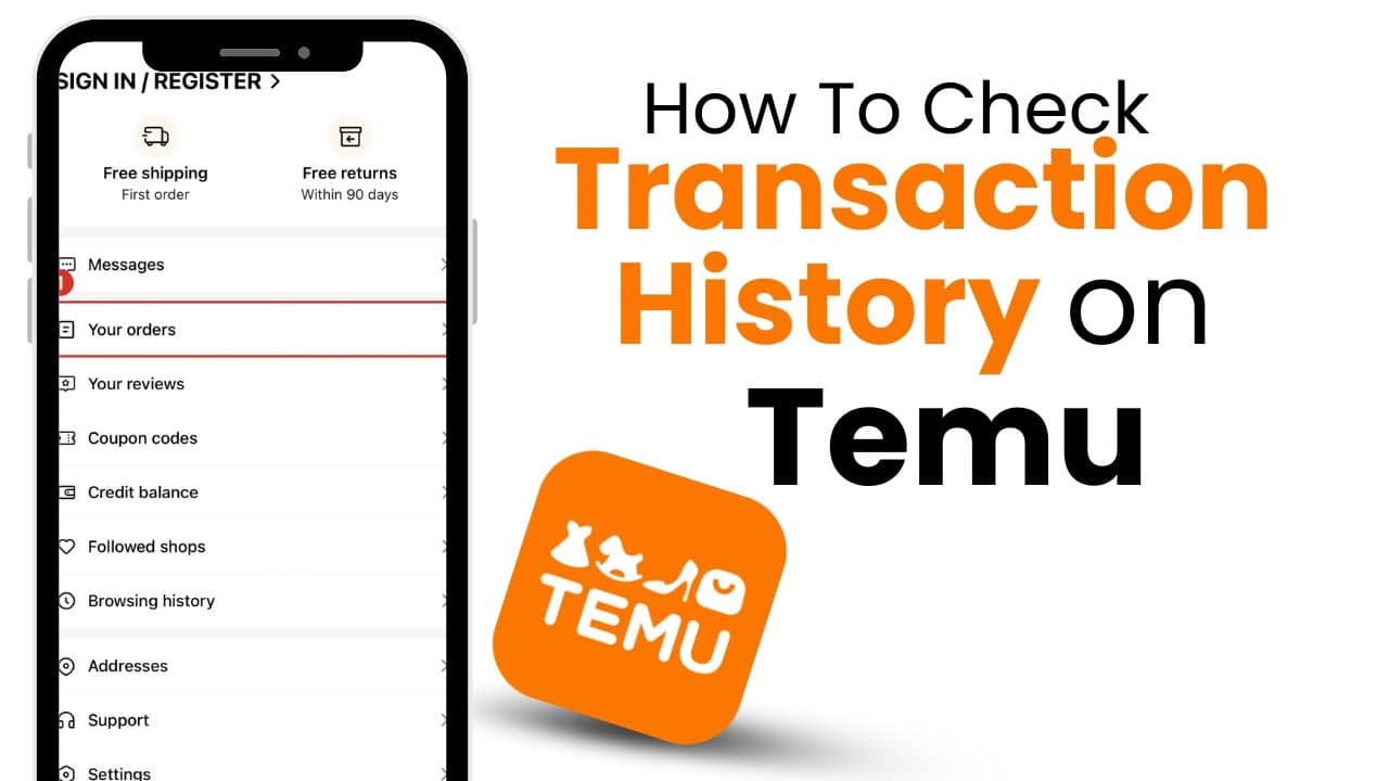 Funcții suplimentare oferite de istoricul comenzilor în Temu